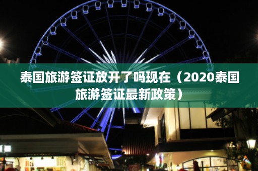 泰国旅游签证放开了吗现在（2020泰国旅游签证最新政策）