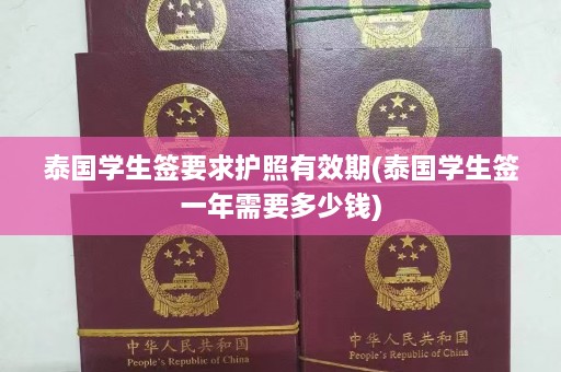 泰国学生签要求护照有效期(泰国学生签一年需要多少钱)