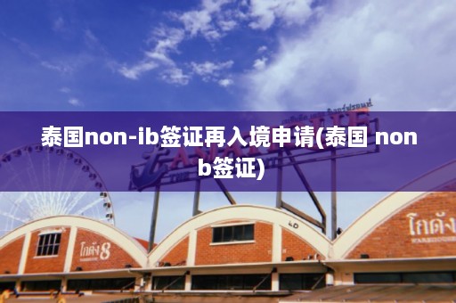 泰国non-ib签证再入境申请(泰国 non b签证)  第1张