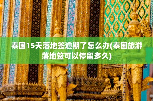 泰国15天落地签逾期了怎么办(泰国旅游落地签可以停留多久)  第1张