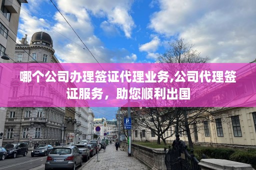 哪个公司办理签证代理业务,公司代理签证服务，助您顺利出国