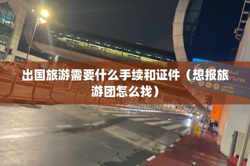 出国旅游需要什么手续和证件（想报旅游团怎么找）  第1张