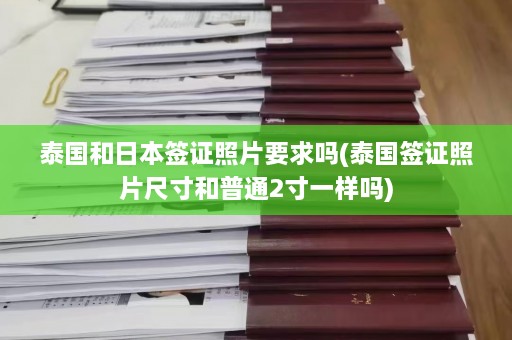 泰国和日本签证照片要求吗(泰国签证照片尺寸和普通2寸一样吗)  第1张