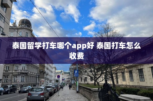 泰国留学打车哪个app好 泰国打车怎么收费  第1张