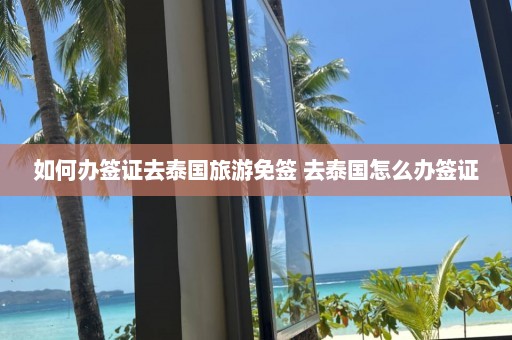 如何办签证去泰国旅游免签 去泰国怎么办签证