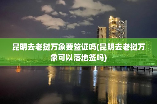 昆明去老挝万象要签证吗(昆明去老挝万象可以落地签吗)  第1张