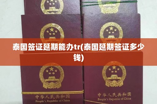 泰国签证延期能办tr(泰国延期签证多少钱)