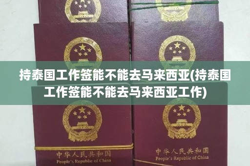 持泰国工作签能不能去马来西亚(持泰国工作签能不能去马来西亚工作)  第1张