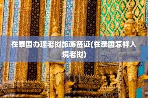 在泰国办理老挝旅游签证(在泰国怎样入境老挝)  第1张