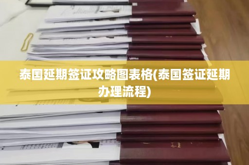 泰国延期签证攻略图表格(泰国签证延期办理流程)  第1张