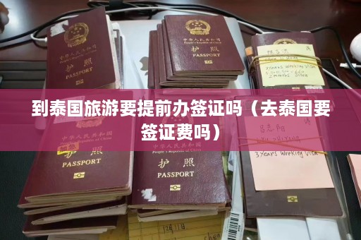 到泰国旅游要提前办签证吗（去泰国要签证费吗）  第1张