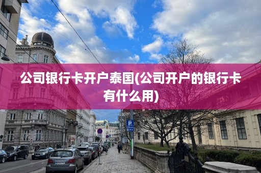 公司银行卡开户泰国(公司开户的银行卡有什么用)