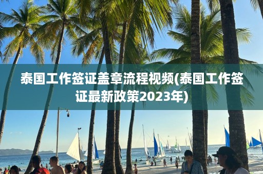 泰国工作签证盖章流程视频(泰国工作签证最新政策2023年)