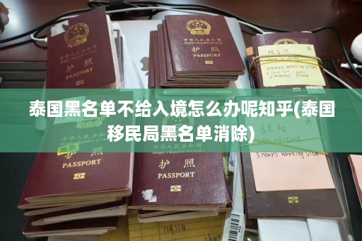 泰国黑名单不给入境怎么办呢知乎(泰国移民局黑名单消除)  第1张