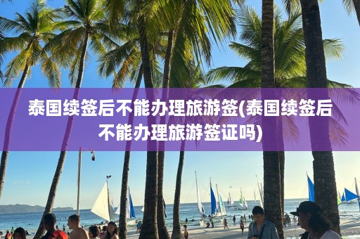 泰国续签后不能办理旅游签(泰国续签后不能办理旅游签证吗)  第1张