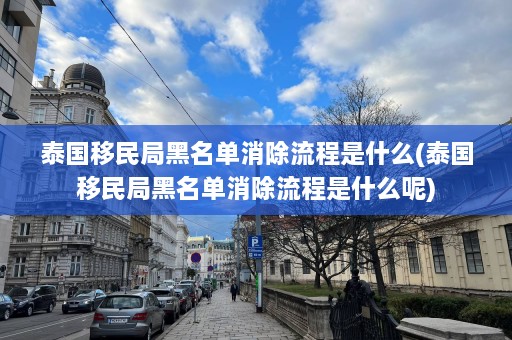 泰国移民局黑名单消除流程是什么(泰国移民局黑名单消除流程是什么呢)  第1张