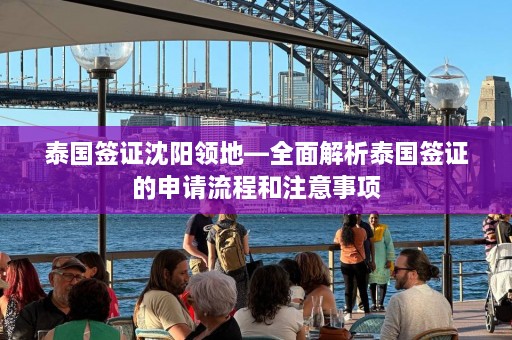 泰国签证沈阳领地—全面解析泰国签证的申请流程和注意事项  第1张