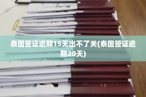 泰国签证逾期15天出不了关(泰国签证逾期20天)