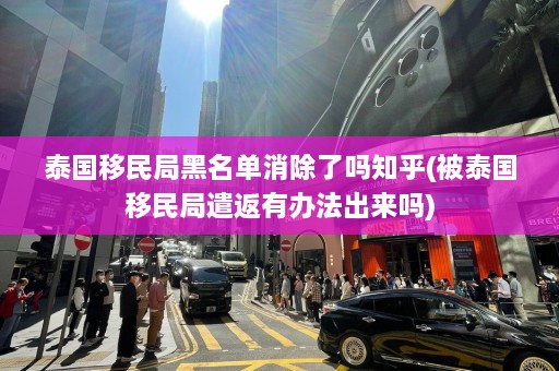 泰国移民局黑名单消除了吗知乎(被泰国移民局遣返有办法出来吗)