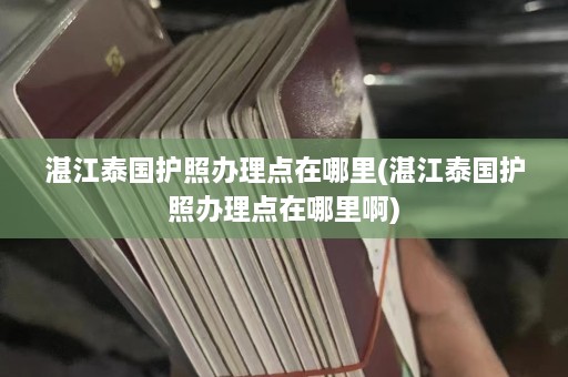 湛江泰国护照办理点在哪里(湛江泰国护照办理点在哪里啊)  第1张