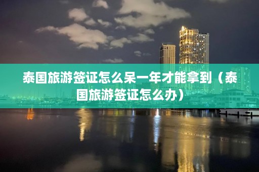 泰国旅游签证怎么呆一年才能拿到（泰国旅游签证怎么办）  第1张