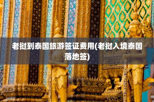 老挝到泰国旅游签证费用(老挝入境泰国落地签)  第1张