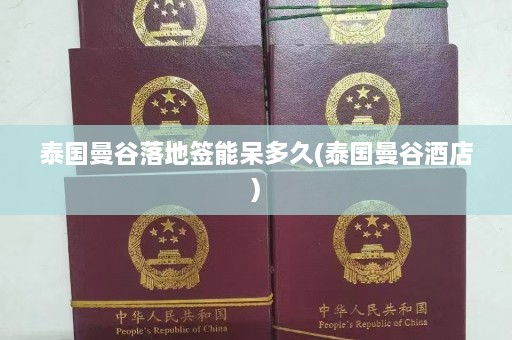 泰国曼谷落地签能呆多久(泰国曼谷酒店)  第1张