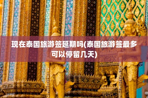 现在泰国旅游签延期吗(泰国旅游签最多可以停留几天)  第1张