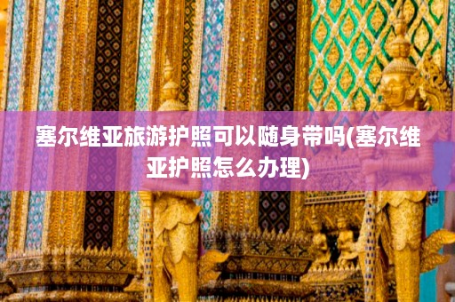 塞尔维亚旅游护照可以随身带吗(塞尔维亚护照怎么办理)