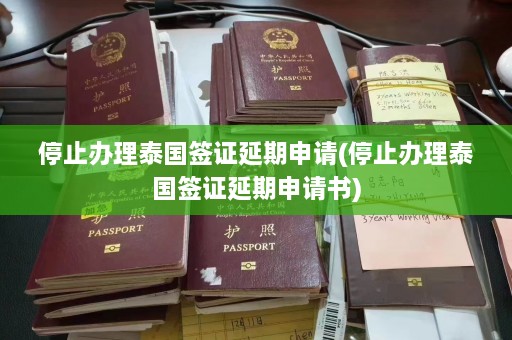 停止办理泰国签证延期申请(停止办理泰国签证延期申请书)