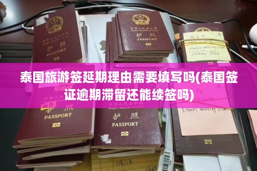 泰国旅游签延期理由需要填写吗(泰国签证逾期滞留还能续签吗)  第1张