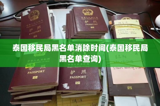 泰国移民局黑名单消除时间(泰国移民局黑名单查询)  第1张