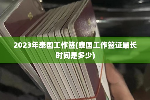 2023年泰国工作签(泰国工作签证最长时间是多少)  第1张