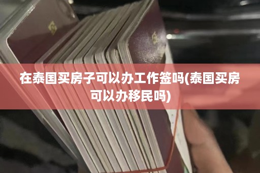 在泰国买房子可以办工作签吗(泰国买房可以办移民吗)  第1张