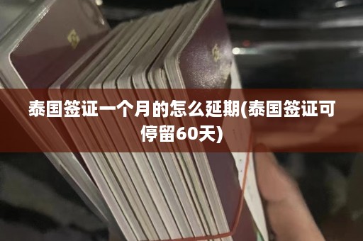 泰国签证一个月的怎么延期(泰国签证可停留60天)  第1张