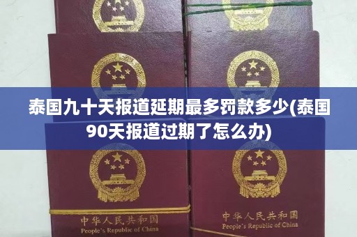 泰国九十天报道延期最多罚款多少(泰国90天报道过期了怎么办)