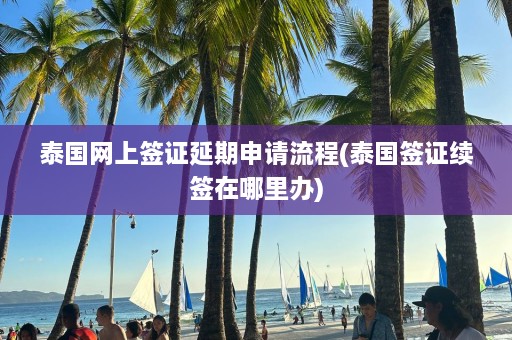 泰国网上签证延期申请流程(泰国签证续签在哪里办)  第1张