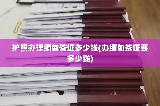 护照办理缅甸签证多少钱(办缅甸签证要多少钱)  第1张