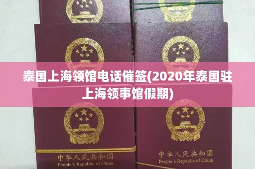 泰国上海领馆 *** 催签(2020年泰国驻上海领事馆假期)