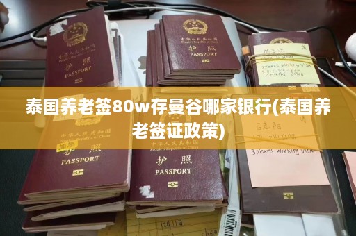 泰国养老签80w存曼谷哪家银行(泰国养老签证政策)