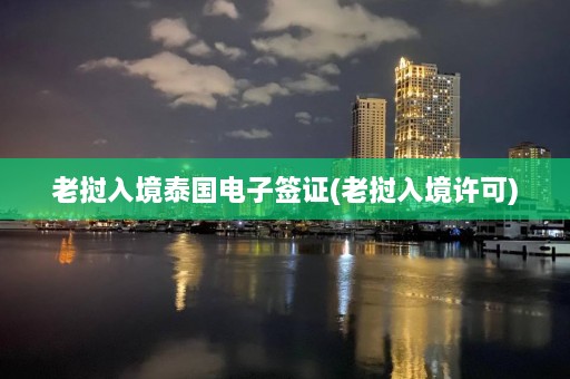 老挝入境泰国电子签证(老挝入境许可)