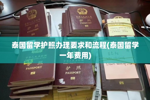 泰国留学护照办理要求和流程(泰国留学一年费用)  第1张