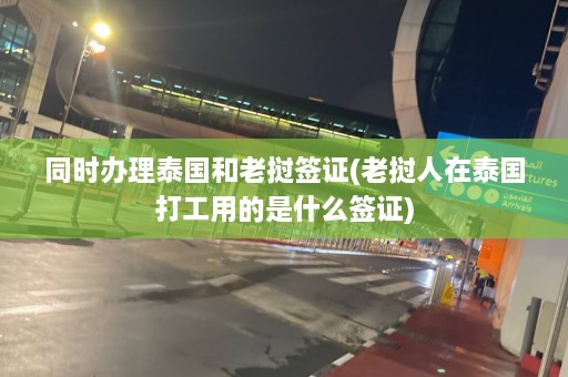 同时办理泰国和老挝签证(老挝人在泰国打工用的是什么签证)  第1张