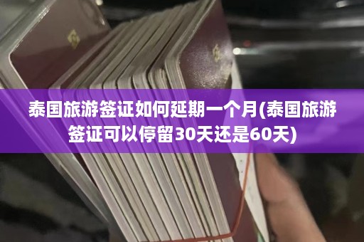 泰国旅游签证如何延期一个月(泰国旅游签证可以停留30天还是60天)