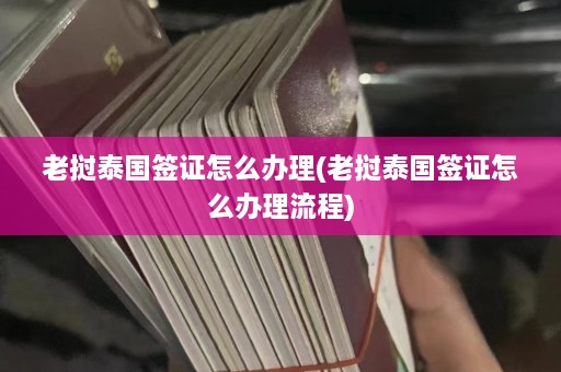 老挝泰国签证怎么办理(老挝泰国签证怎么办理流程)  第1张