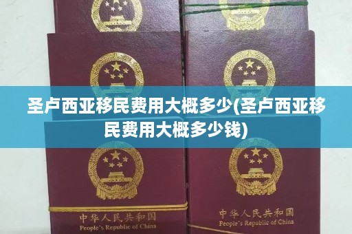 圣卢西亚移民费用大概多少(圣卢西亚移民费用大概多少钱)  第1张