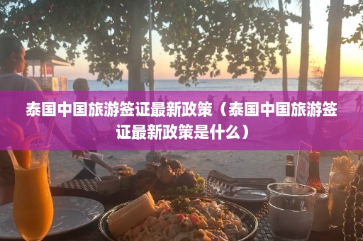 泰国中国旅游签证最新政策（泰国中国旅游签证最新政策是什么）