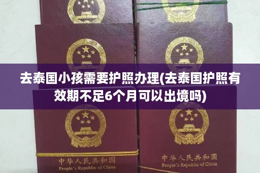 去泰国小孩需要护照办理(去泰国护照有效期不足6个月可以出境吗)  第1张