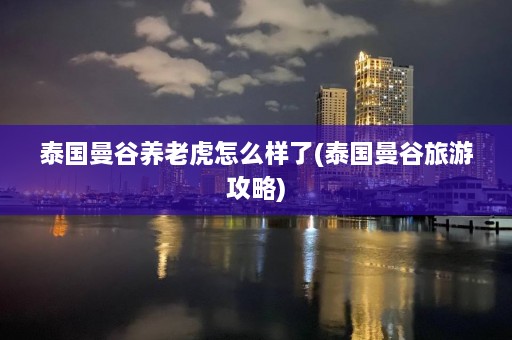 泰国曼谷养老虎怎么样了(泰国曼谷旅游攻略)