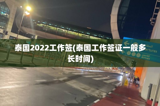 泰国2022工作签(泰国工作签证一般多长时间)  第1张